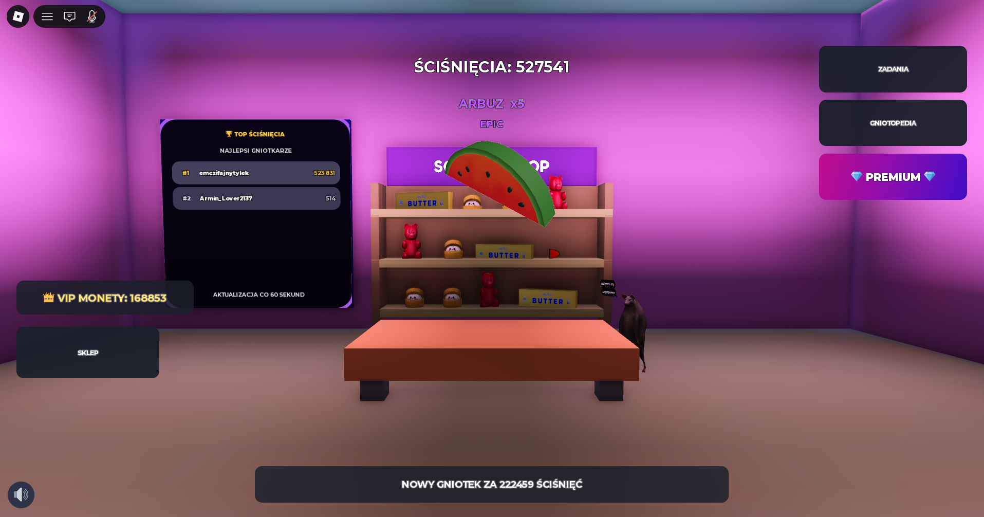 Screenshot z gry Squeeze Simulator
